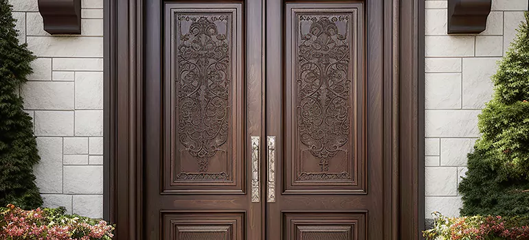Double Front Doors in Berkeley, CA