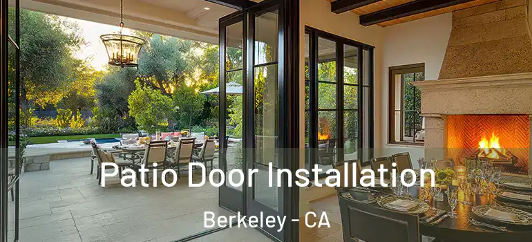  Patio Door Installation Berkeley - CA
